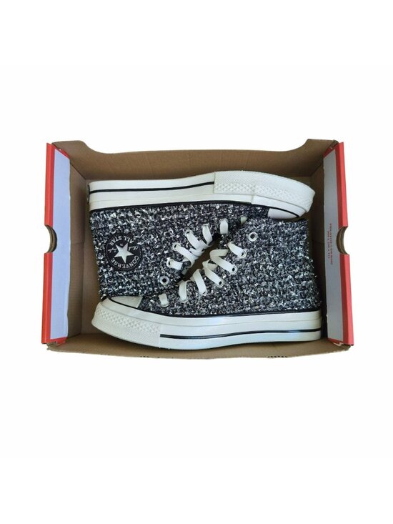 ⭐Converse Chuck 70 Hi Metallic Tweed Sz 5.5 Men\'s shoes Sneakers Black A14442C main image 11